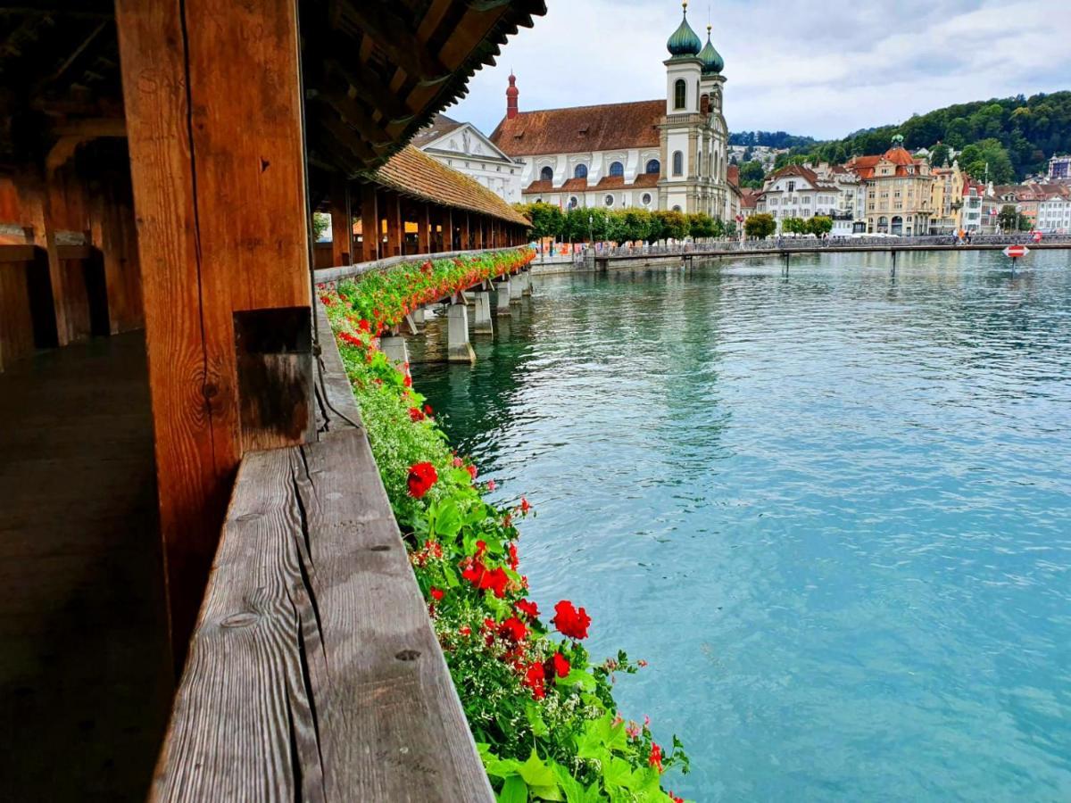 Priv. Apartment Bei Swiss Holiday Park Morschach Exterior photo