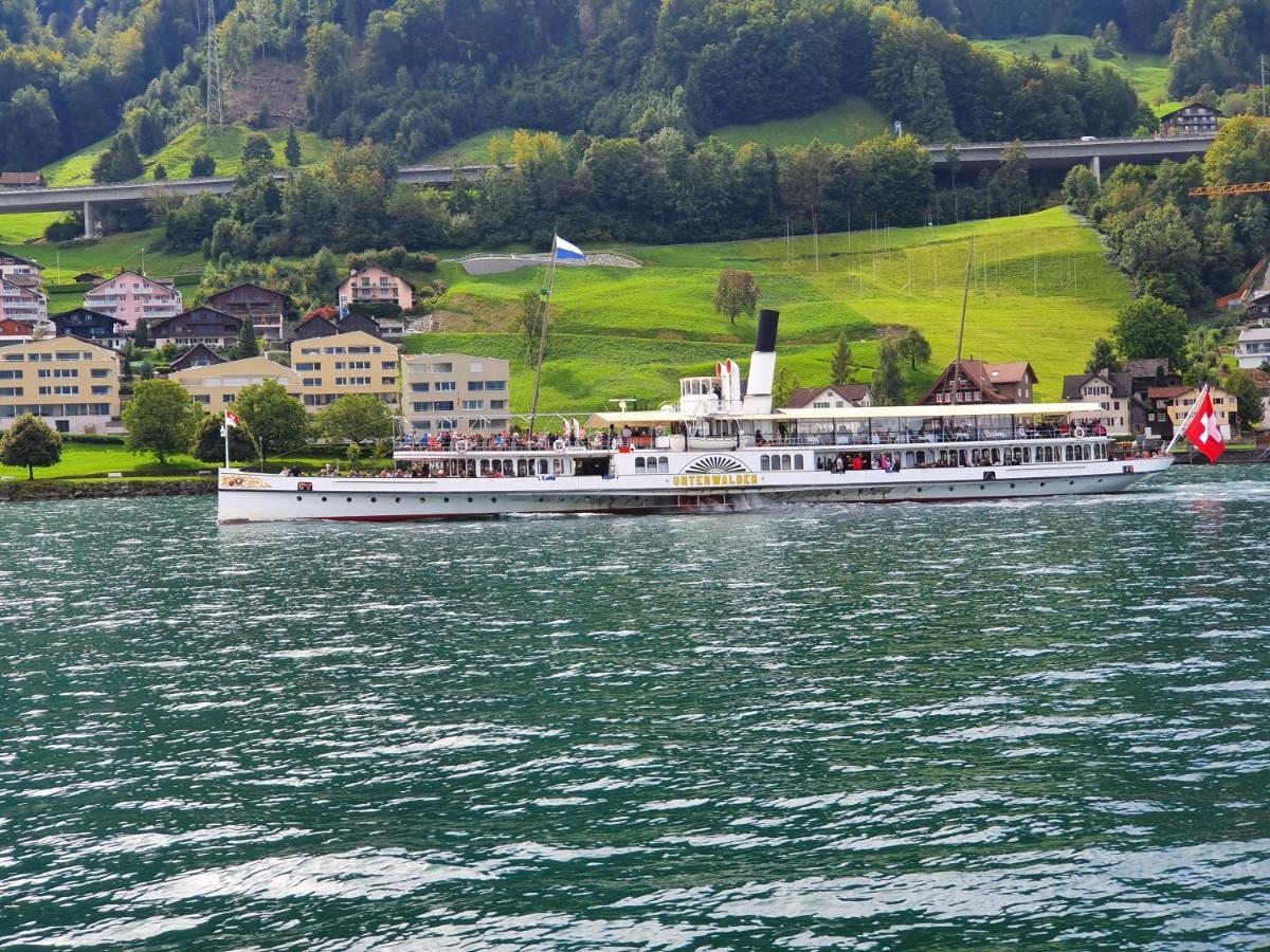 Priv. Apartment Bei Swiss Holiday Park Morschach Exterior photo